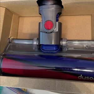 Dyson Vacuum Head - Red, Blue, Gray